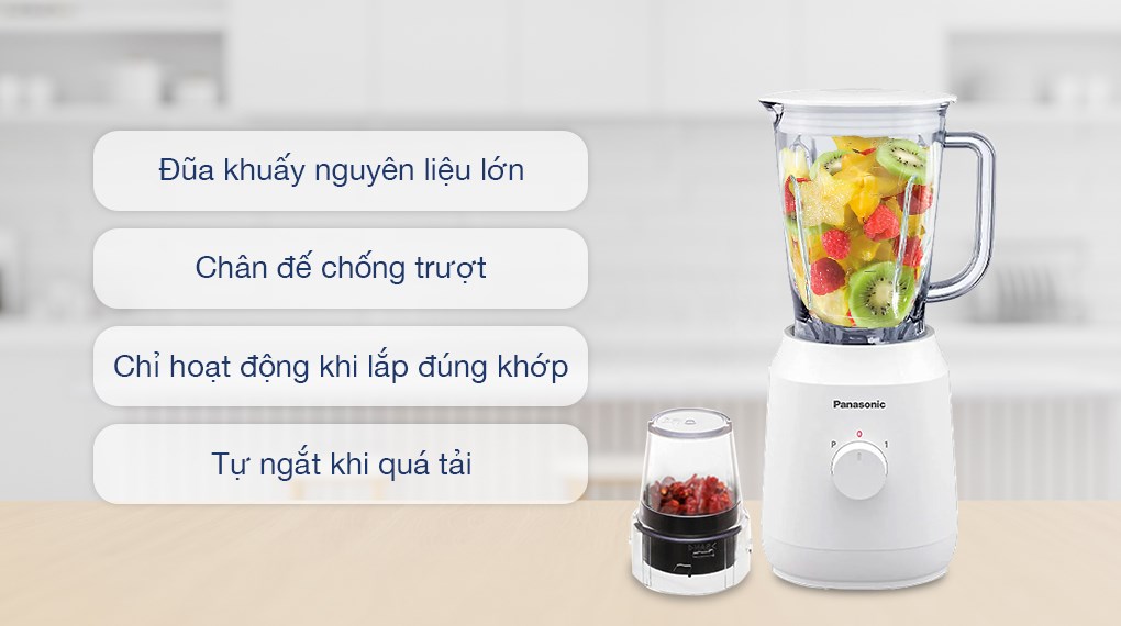 Máy xay sinh tố đa năng Panasonic MX-EX1011WRA - 2 cối