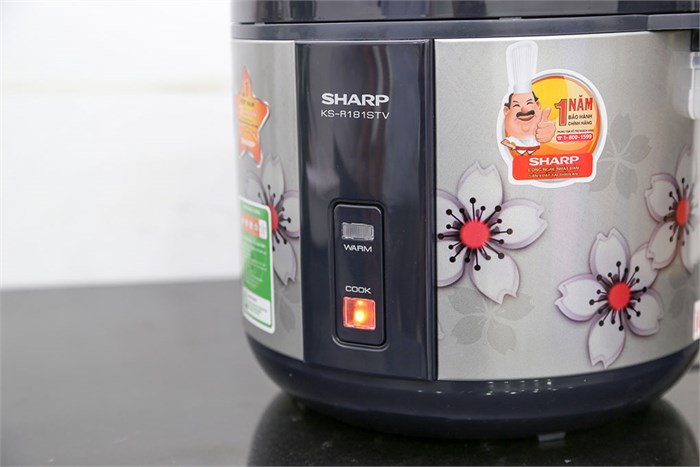 Nồi cơm điện Sharp 1.8 lít KS-R181STV