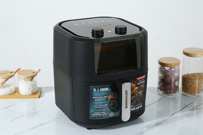 Nồi chiên không dầu Sunhouse SHD4036 9 lít