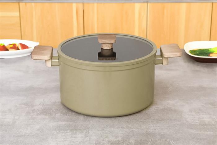 Bộ 3 nồi nhôm chống dính nắp kính Sunhouse ST2210P 