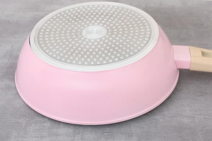 Chảo nhôm chống dính đáy từ 24 cm Sunhouse Healthy SHG24MP