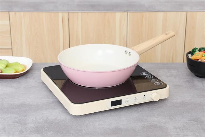 Chảo nhôm chống dính đáy từ 24 cm Sunhouse Healthy SHG24MP