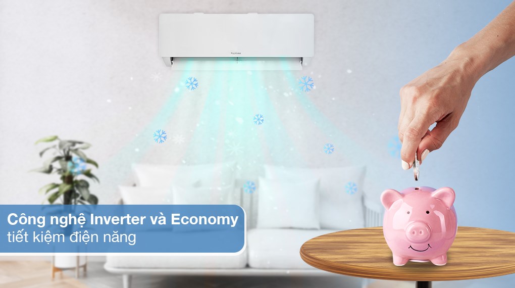 Máy lạnh Nagakawa Inverter 1.5 HP NIS-C12R2T28