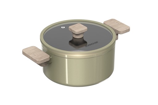Nồi full-induction Sunhouse Titanium Plasma ST2210P-24 (24cm)