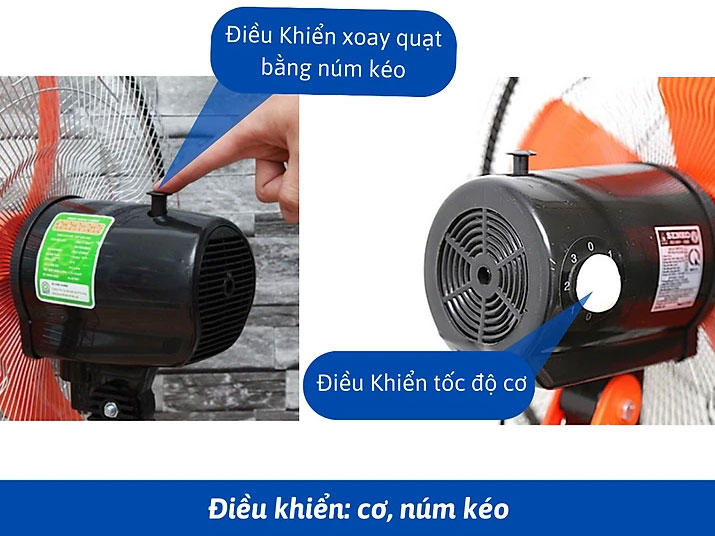 Quạt đứng Senko 5 cánh DCN1807 75W