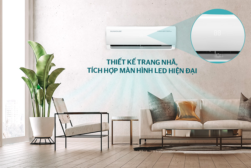 Máy Lạnh Sunhouse Inverter 1.5 HP SHR-AW12IC610
