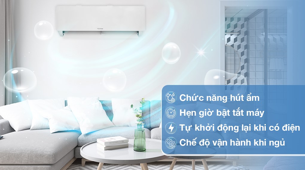Máy lạnh Nagakawa Inverter 1.5 HP NIS-C12R2T28