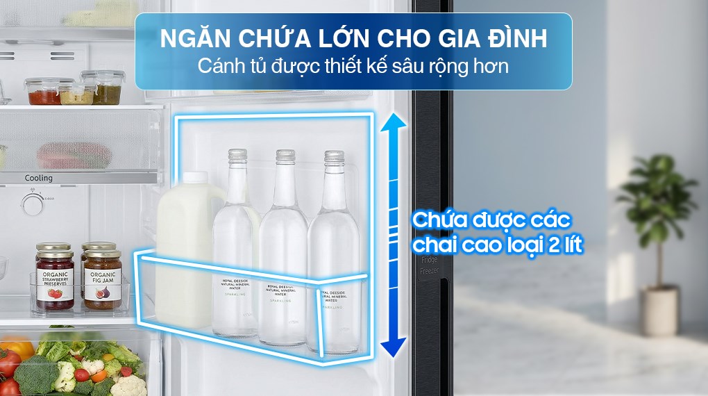 Tủ lạnh Samsung Inverter 236 lít RT22M4032BY/SV