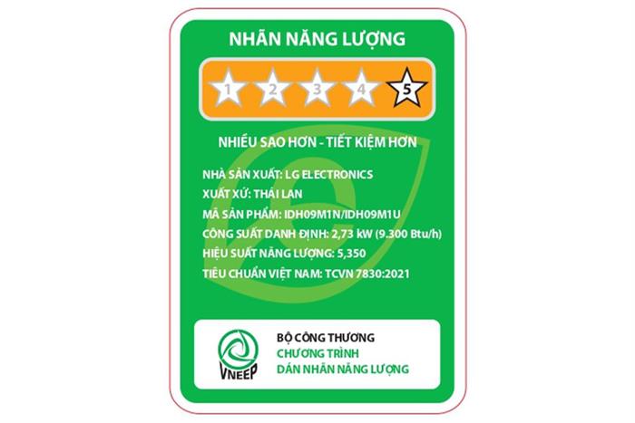 Máy lạnh 2 chiều LG Inverter 1 HP IDH09M1 