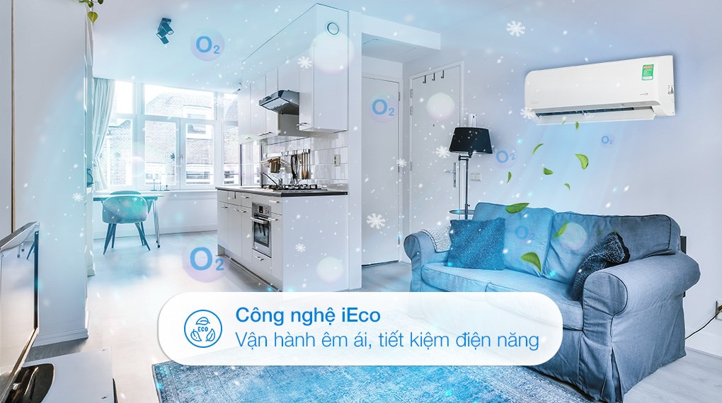 Máy lạnh Midea Inverter 1 HP MAFA-09CDN8