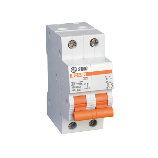 CB tép 2F - 6A 6kA SINO SC68N/C2006