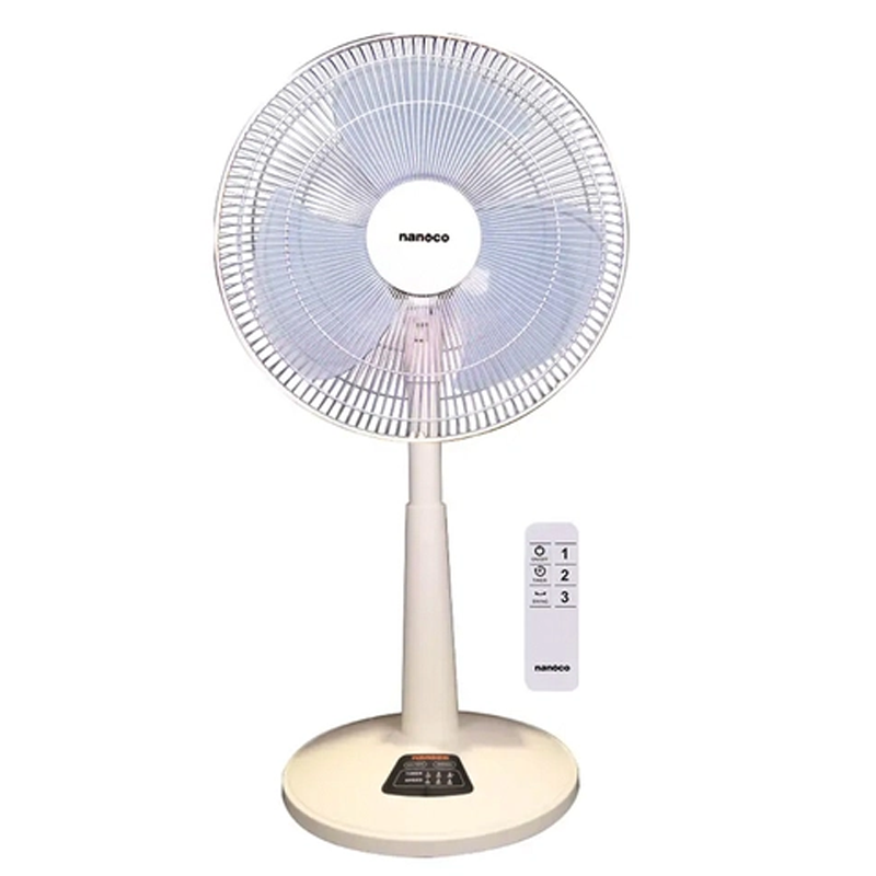 Quạt lửng Nanoco NLF1624RC-BE Remote