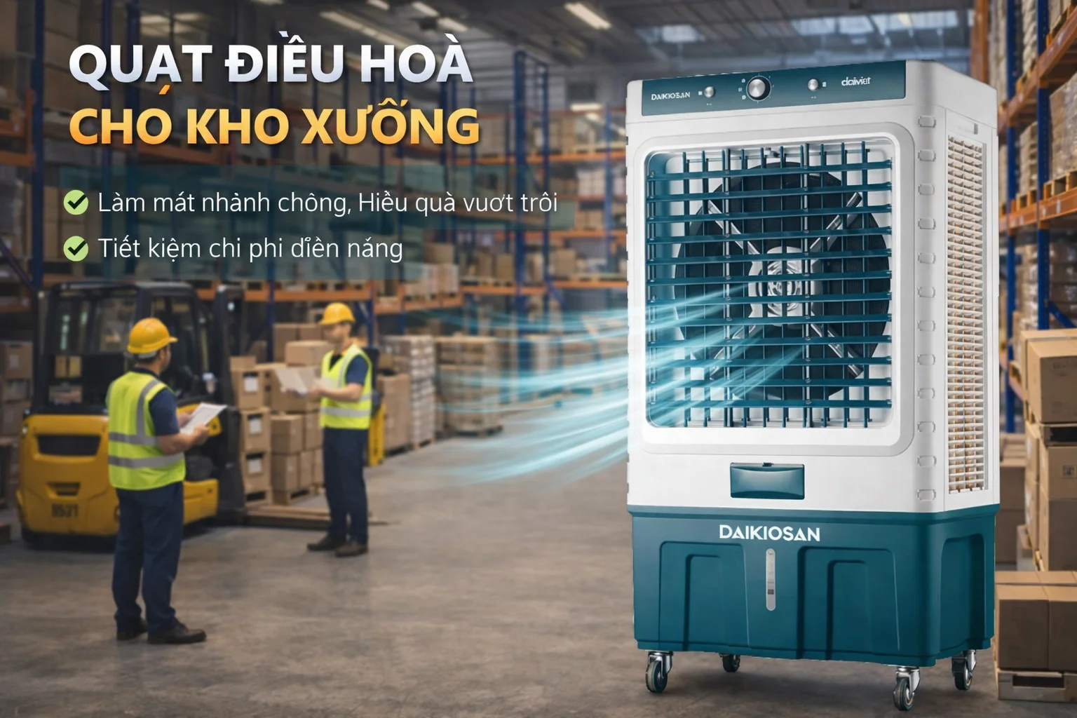 Quạt điều hòa Daikiosan DM209