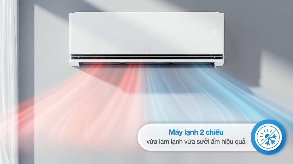 Máy lạnh 2 chiều LG Inverter 1.5 HP IDH12M1