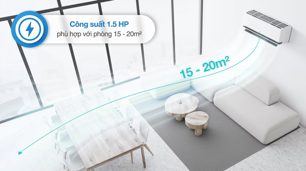 Máy lạnh 2 chiều LG Inverter 1.5 HP IDH12M1