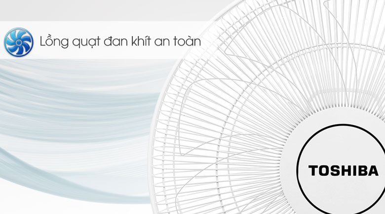 Quạt đứng Toshiba 9 cánh F-LSD30(W)VN 30W