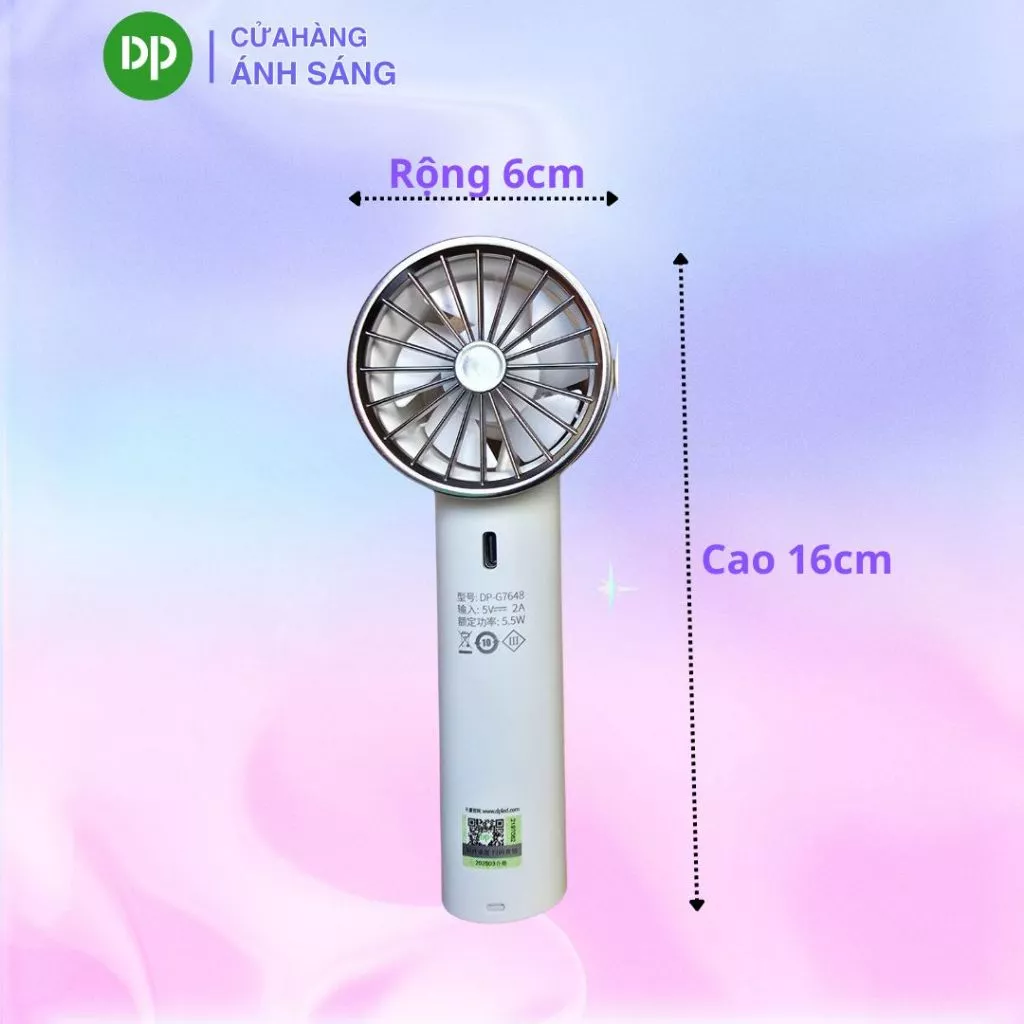Quạt cầm tay DP-G7648