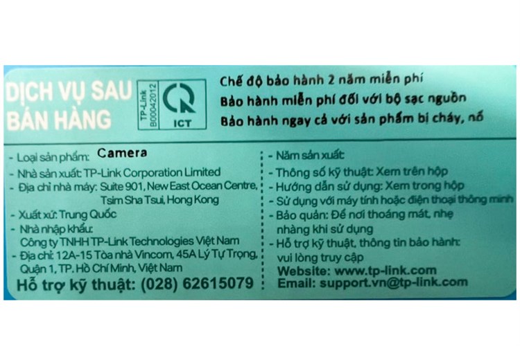Camera IP 360 Độ TP-Link Tapo C210