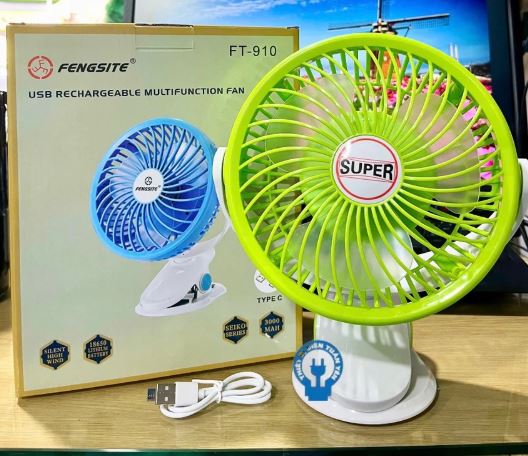 QUẠT KẸP TÍCH ĐIỆN ĐA NĂNG FT-910