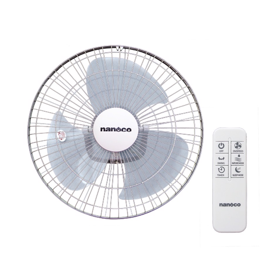 Quạt đảo Nanoco NOF1603G-RC Remote
