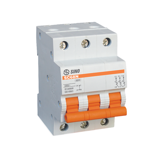 CB tép 3F - 10A 6kA SINO SC68N/C3010