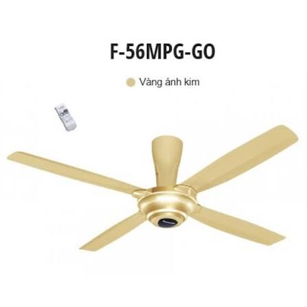 Quạt trần Panasonic 4 cánh F-56MPG-GO Vàng đồng 59W