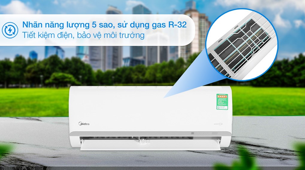 Máy lạnh Midea Inverter 1 HP MAFA-09CDN8