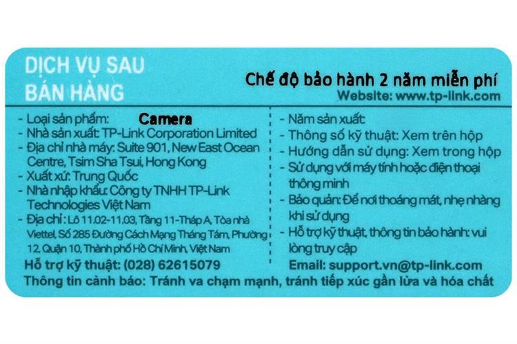 Camera IP Ngoài trời 360 Độ TP-Link Tapo C510W