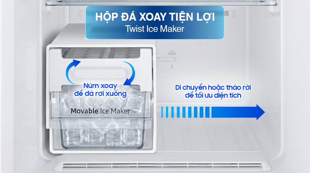 Tủ lạnh Samsung Inverter 236 lít RT22M4032BY/SV