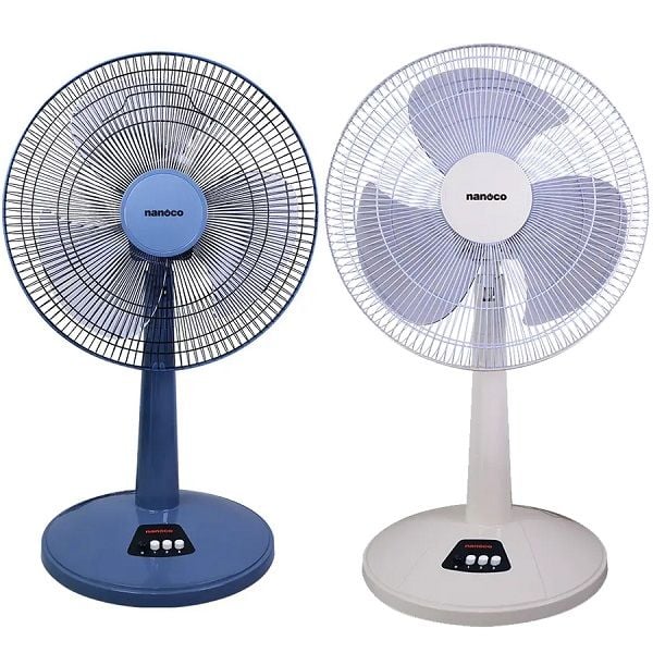 Quạt lửng Nanoco NLF1624RC-BE Remote