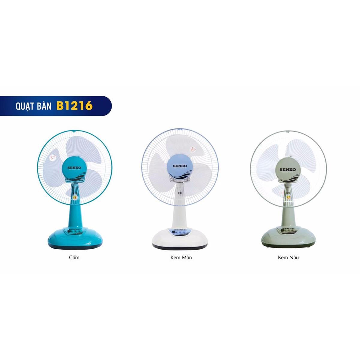Quạt bàn B3- B1216 SENKO