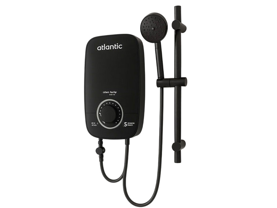Máy nước nóng trực tiếp có bơm Atlantic 5000W Lona Plus PU
