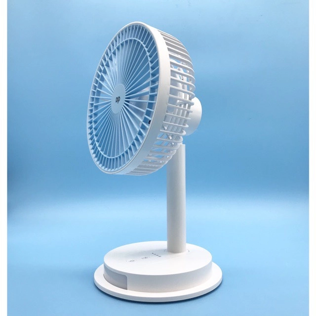 QUẠT SẠC CAO CẤP DP7627 CÓ ĐÈN LED CAO 38 CM | DUNG LƯỢNG PIN RỜI 4000Mah