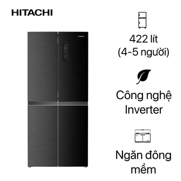 Tủ lạnh Hitachi Inverter 4 cánh 422 lít HR4N7462DSDXVN
