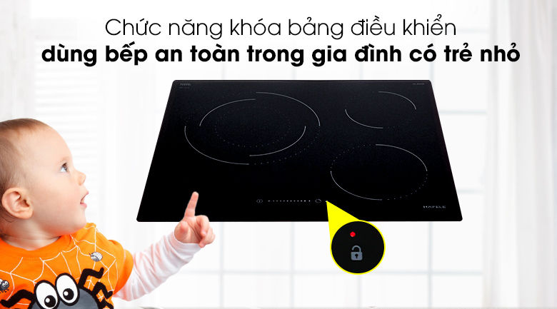 Bếp điện 3 vùng nấu Hafele HC-R603D