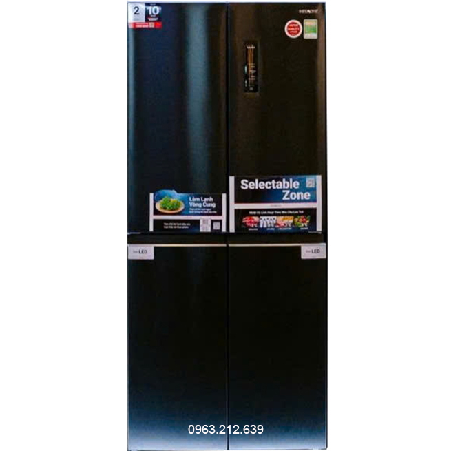 Tủ lạnh Hitachi Inverter 4 cánh 422 lít HR4N7462DSDXVN
