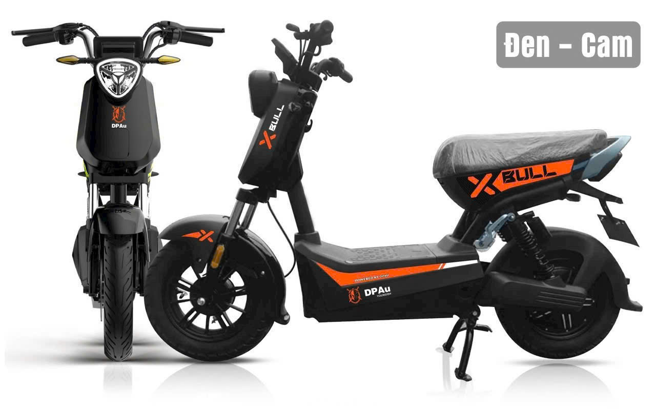 Xe máy điện XBULL Đen Cam