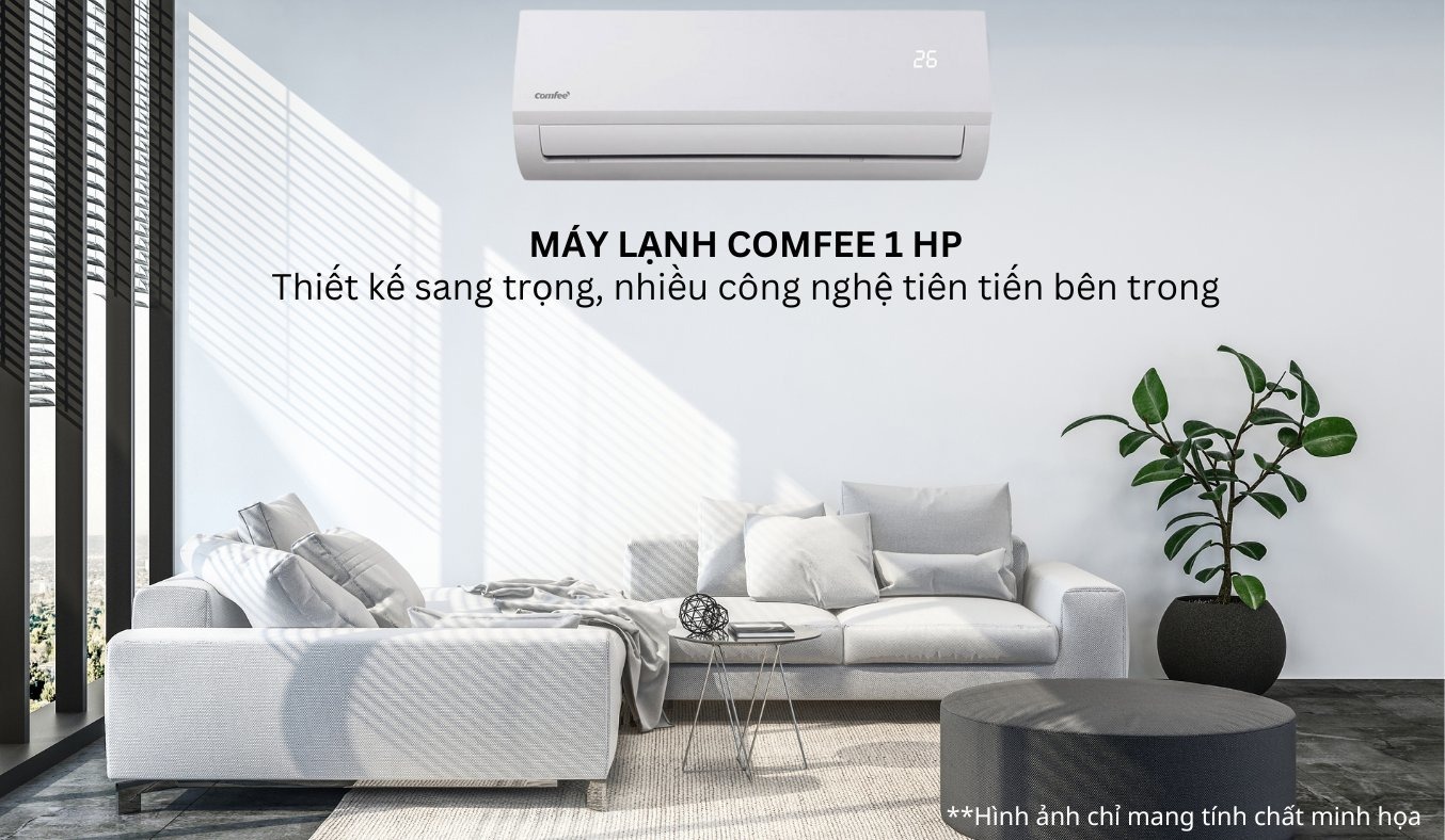 Điều hòa COMFEE 1 chiều 9.000 BTU CFS-09FGY