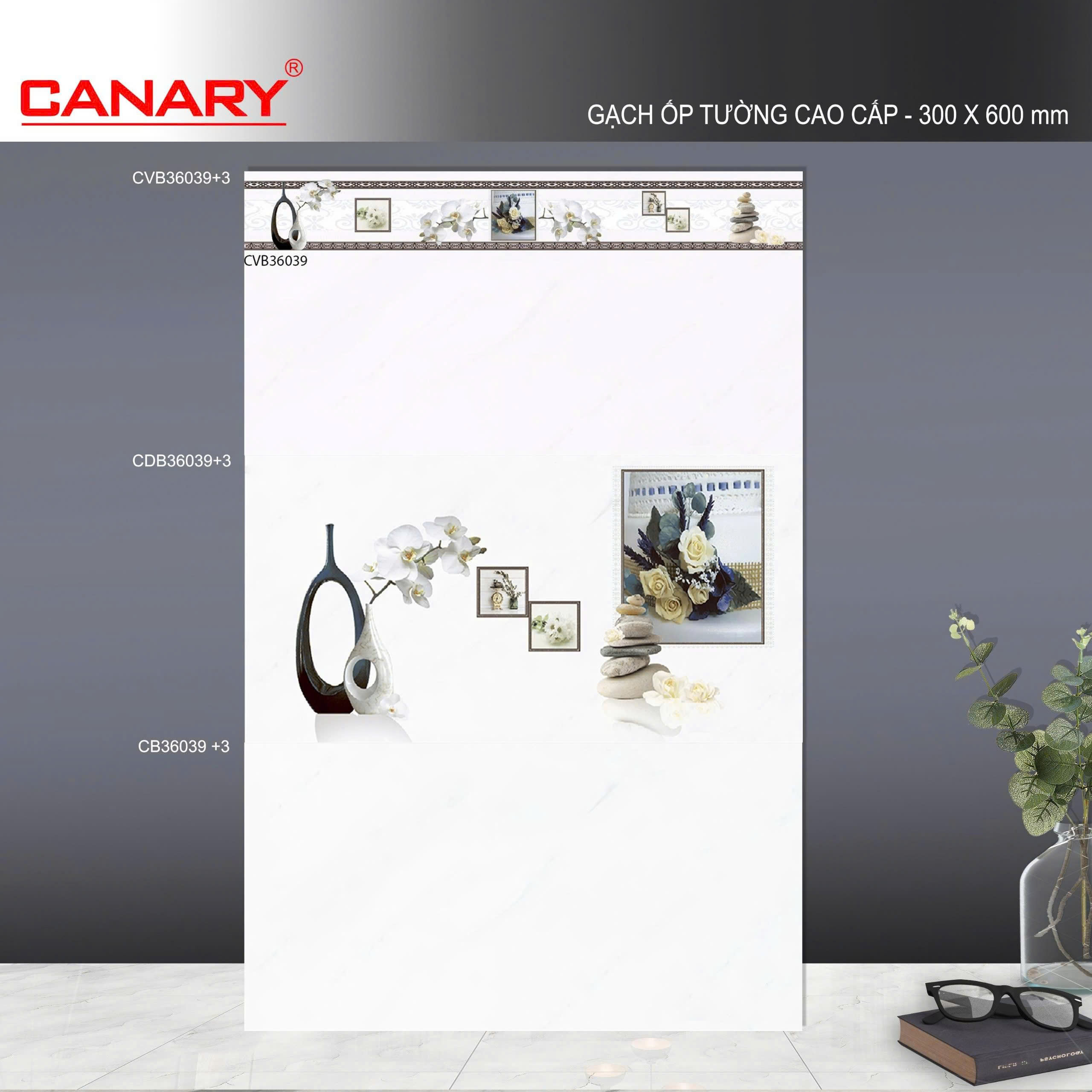 Gạch Ốp 30x60 TTC Canary CVB36039