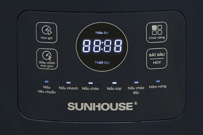 Nồi cơm điện tử Sunhouse 1 lít SHD8802