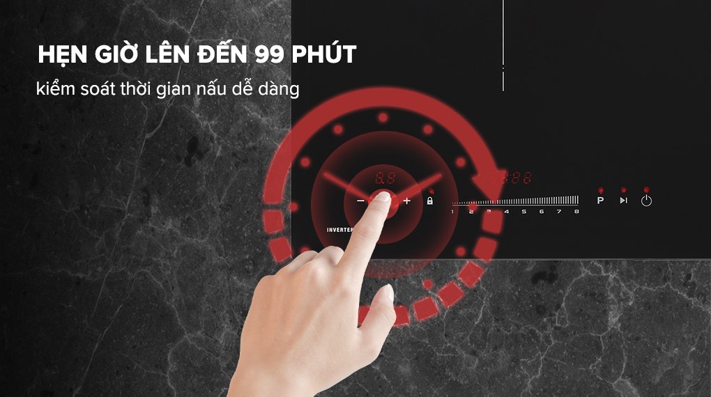 Bếp từ đôi âm Hafele HC-I2732A (536.61.726) 4400W