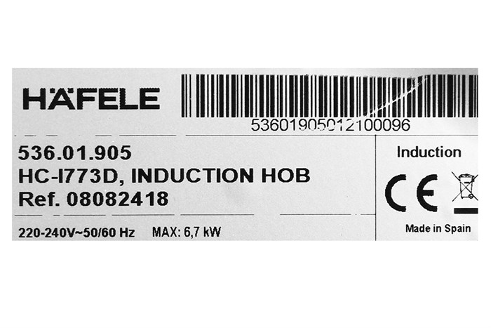 Bếp từ 3 vùng nấu lắp âm Hafele HC-I773D (536.01.905)