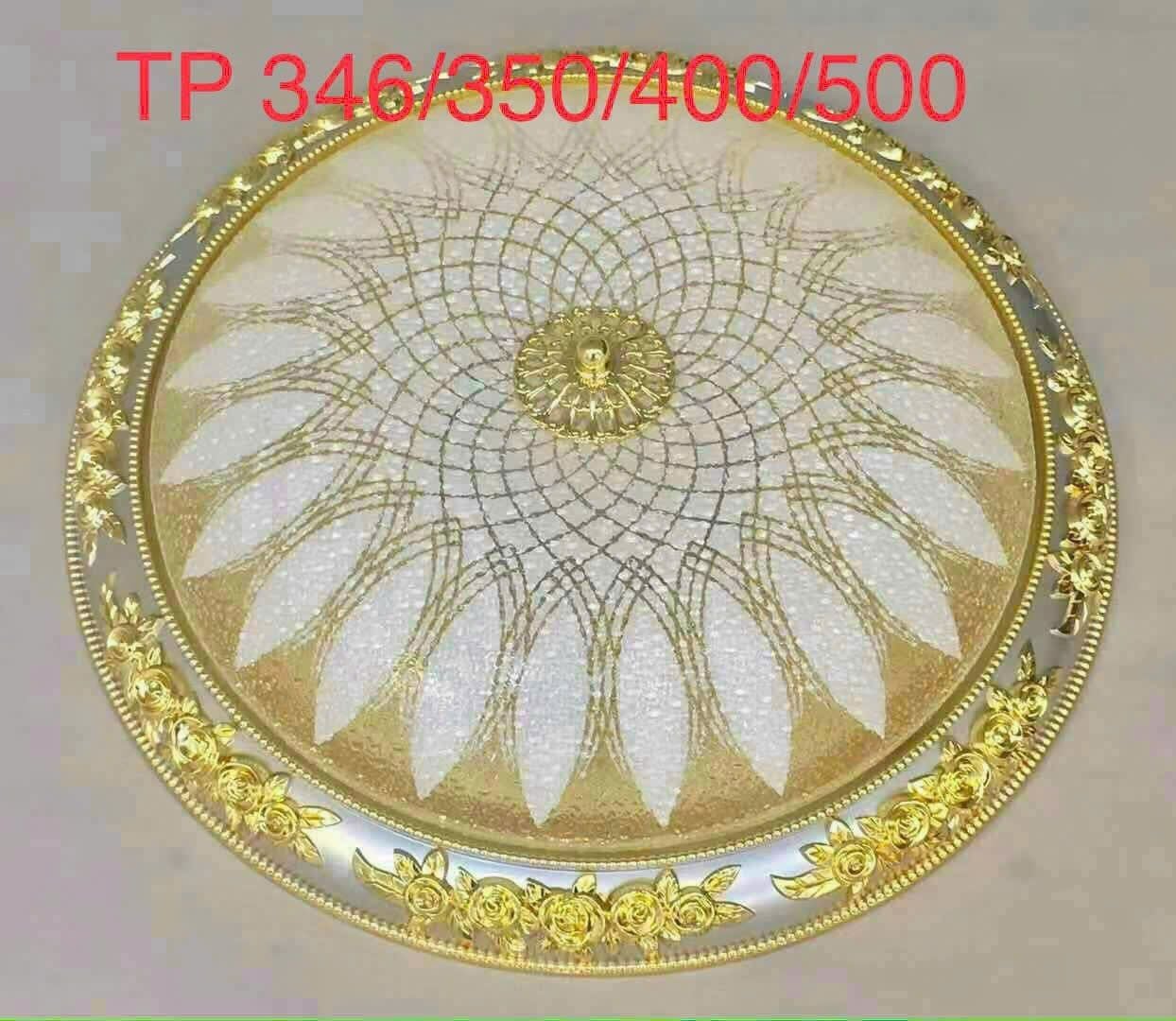 Đèn ốp trần hoa văn cổ điển TP346/350/400/500