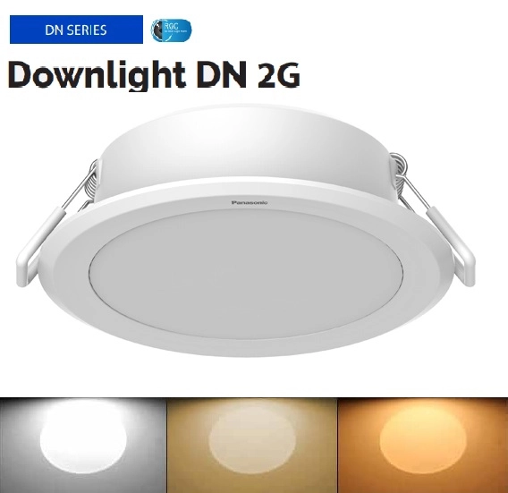 Đèn LED Âm Trần Panasonic DN 2G Tròn NNV70091WE1A 12W 3 Chế Độ