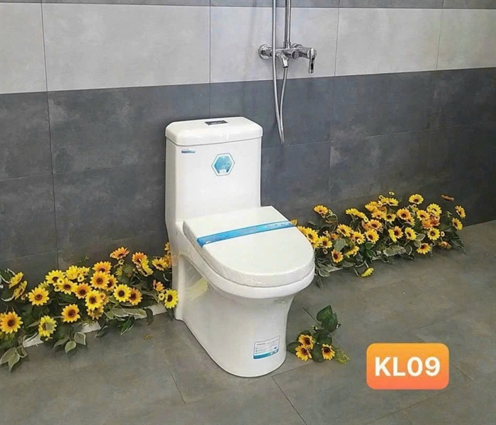 Bàn cầu liền khối KL09