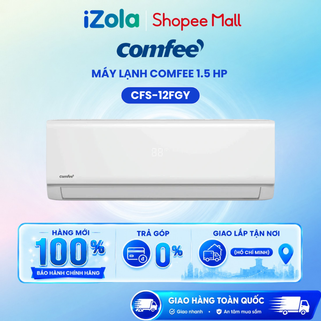 Điều hòa COMFEE 1 chiều 12.000 BTU CFS-12FGY