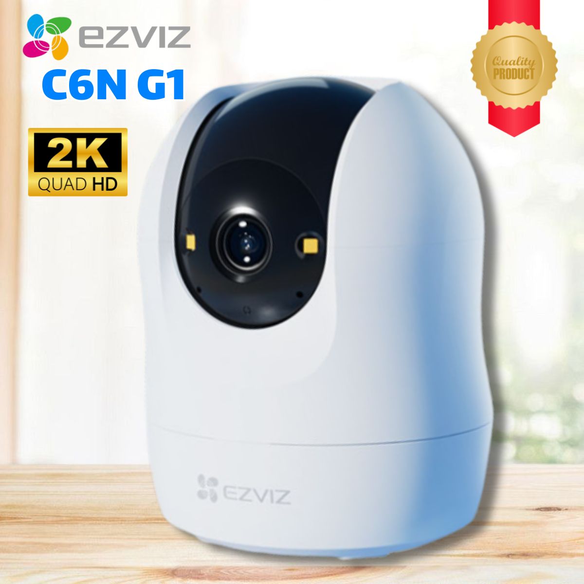 Camera Wifi quay quét EZVIZ C6N G1 2K 3MP (Trong nhà)