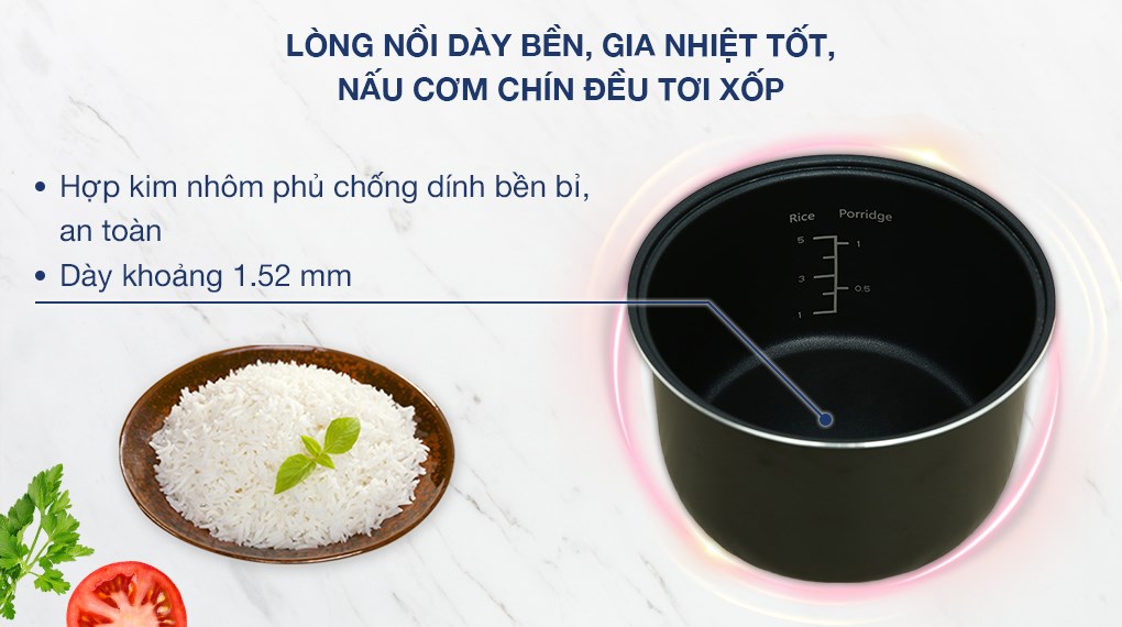 Nồi cơm điện tử Sunhouse 1 lít SHD8802