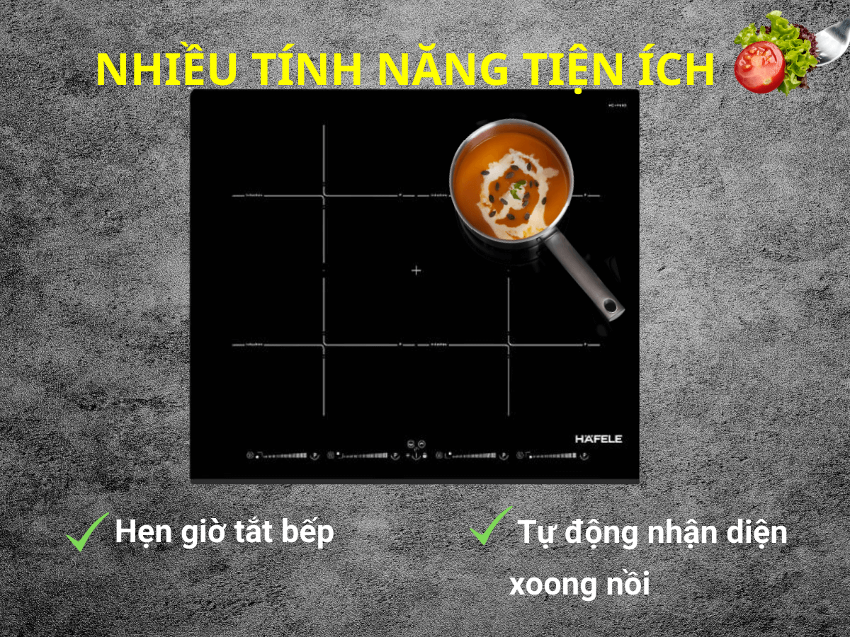 Bếp Từ Đa Vùng Nấu HC-IF60D Hafele 536.01.911
