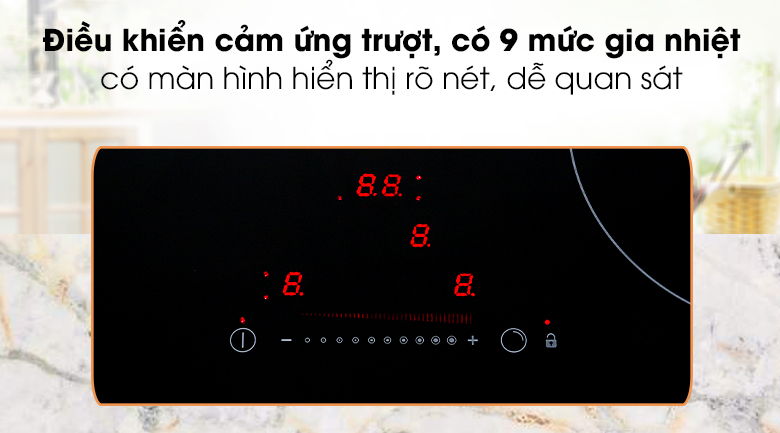 Bếp điện 3 vùng nấu Hafele HC-R603D